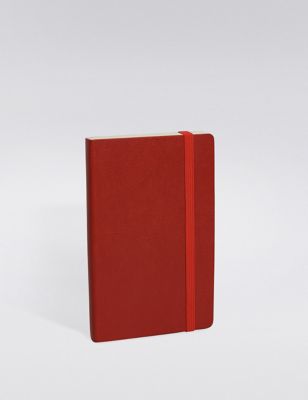 Vintage Style Red Softcover A6 Notebook Image 2 of 3