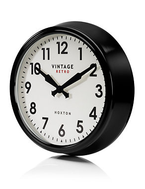 Vintage Style Station Wall Clock Image 2 of 4