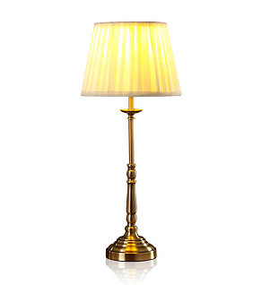 Vintage Style Stick Table Lamp Image 2 of 3