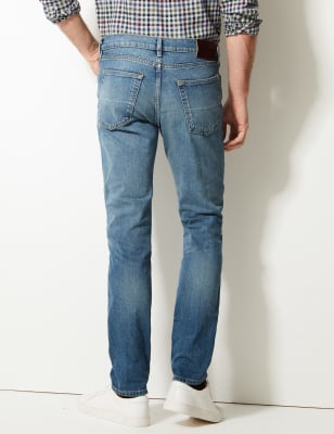 m&s tapered jeans