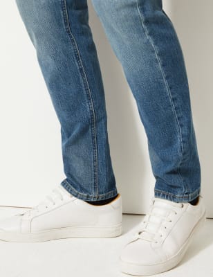 m&s tapered jeans