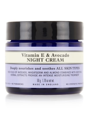 Vitamin E & Avocado Night Cream 50g Neal's Yard Remedies M&S