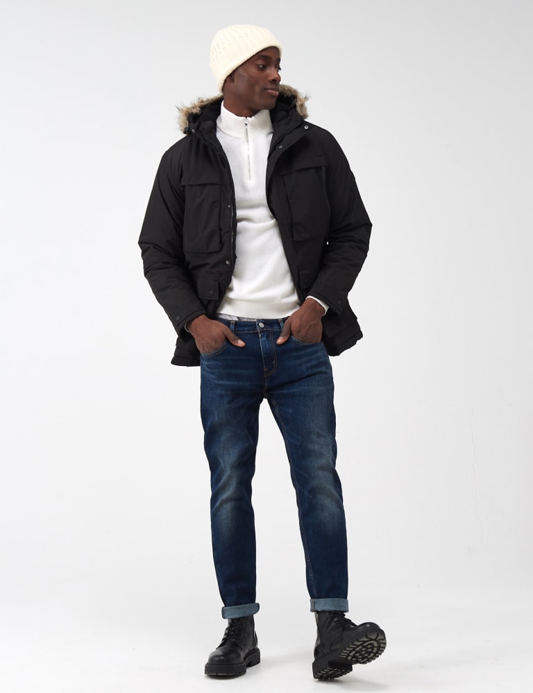 Heated hotsell parka jacket