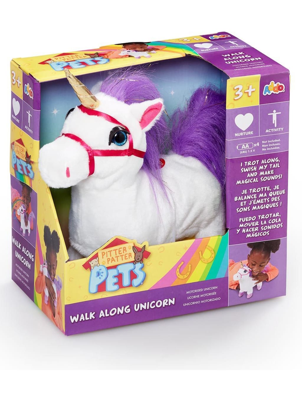 Walking unicorn toy b&m top