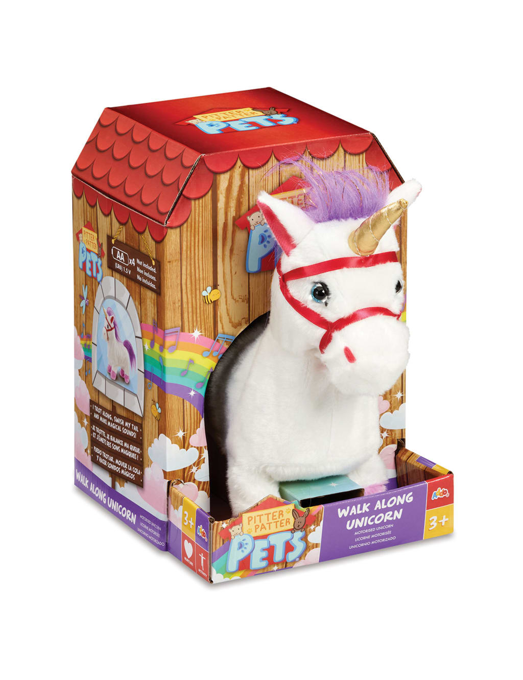 Walking unicorn store toy b&m