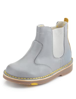 Boys grey 2024 chelsea boots