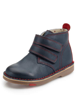 Boys leather desert outlet boots