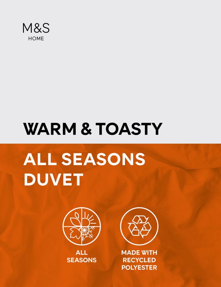 Warm and Toasty All Seasons 15 Tog Duvet 1 of 4