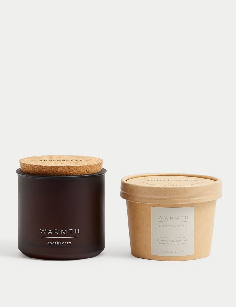 Warmth Candle & Refill Set 1 of 4