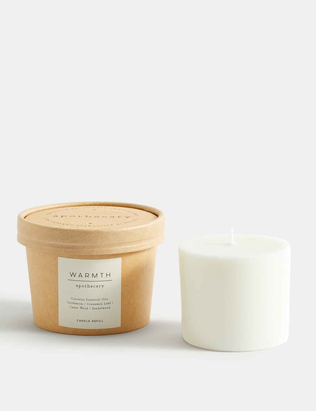 Warmth Candle Refill Apothecary M&S