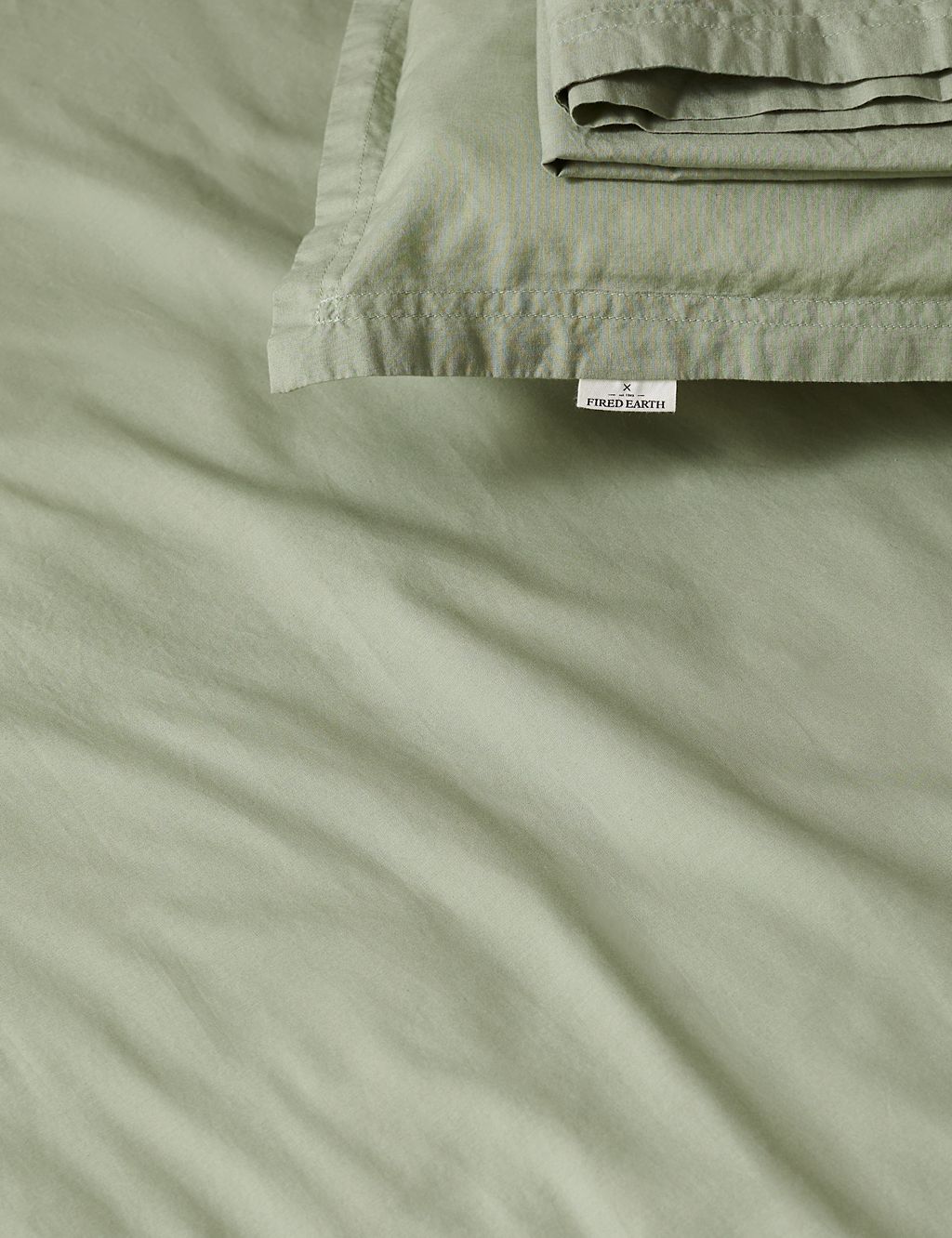 Washed Cotton Deep Fitted Sheet 2 of 3