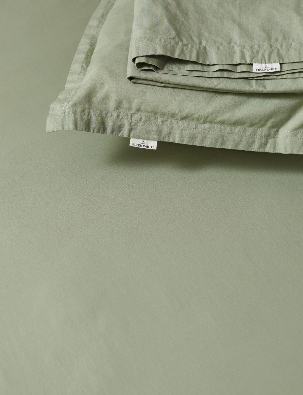 Washed Cotton Deep Fitted Sheet 1 of 3