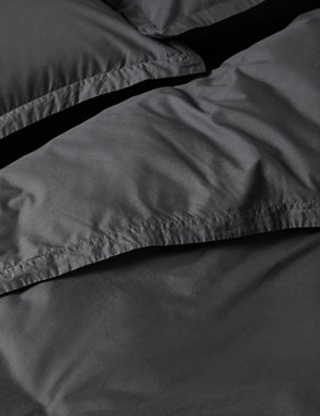 Washed Cotton Duvet Cover Image 2 of 6