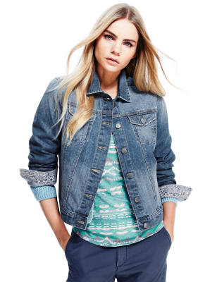 marks and spencer indigo waxed jacket