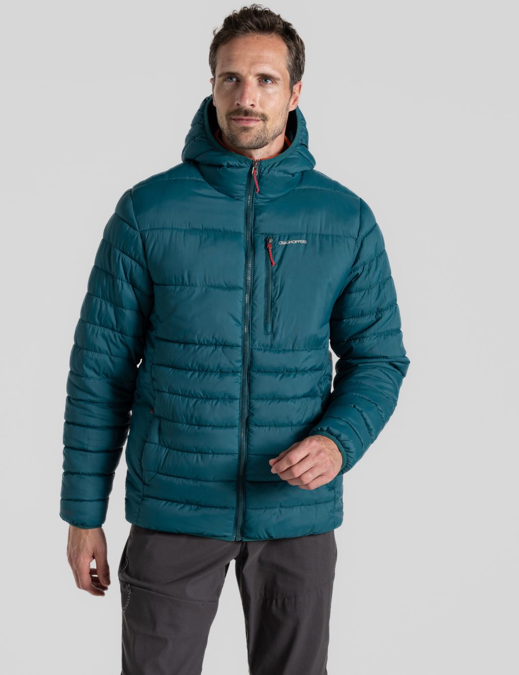 Water Repellent Hooded Puffer Jacket 3 of 6