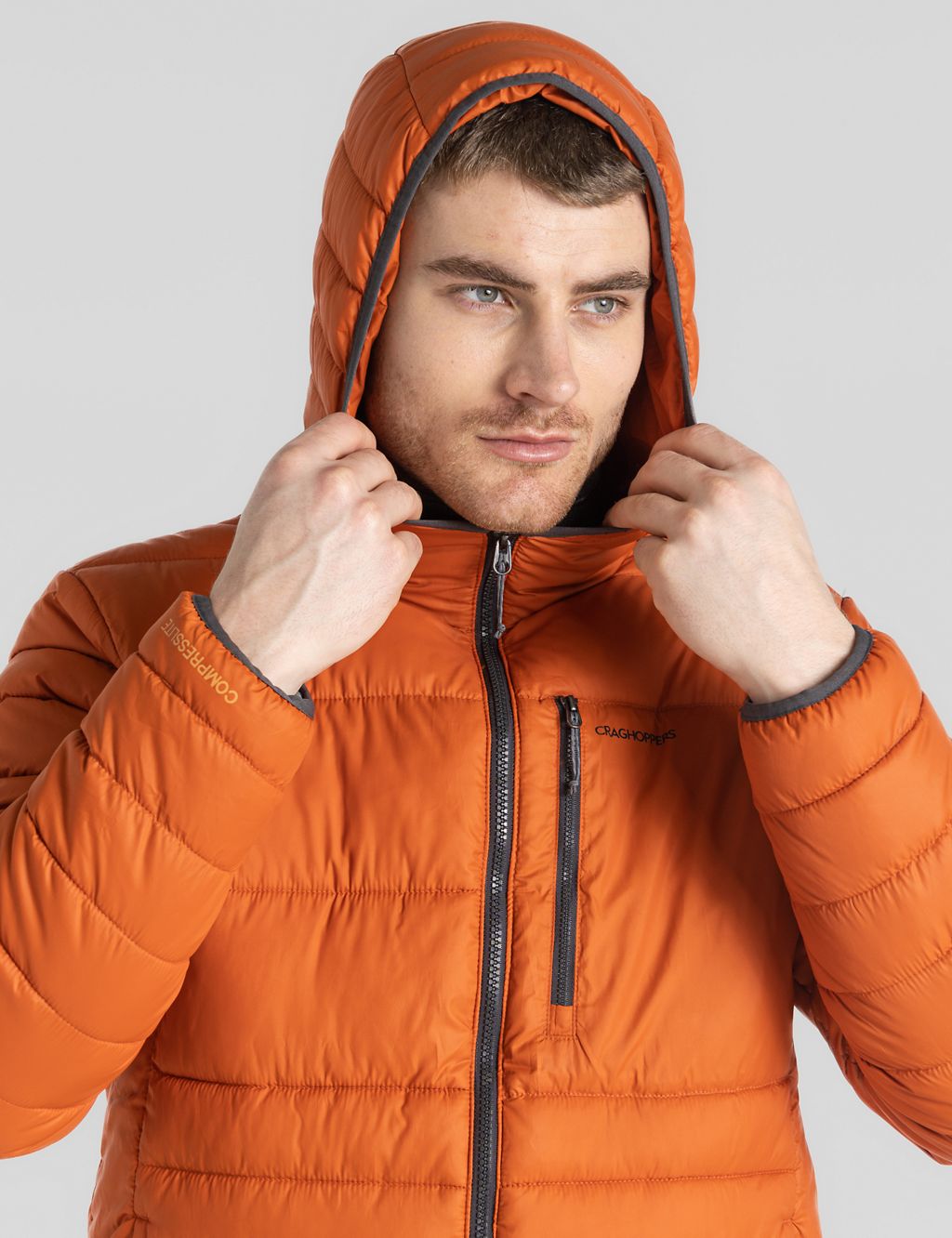 Water Repellent Hooded Puffer Jacket 8 of 9