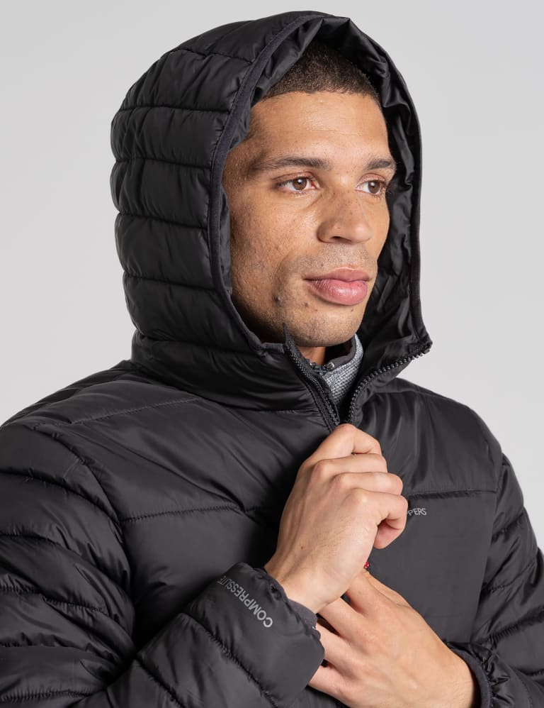 Water Repellent Hooded Puffer Jacket | Craghoppers | M&S