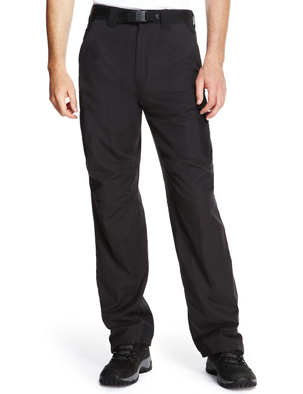 Water Resistant Active Waistband Belted Trekking Trousers with Stormwear™ Image 1 of 2