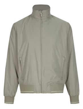 Water Resistant Bomber Jacket Image 2 of 9