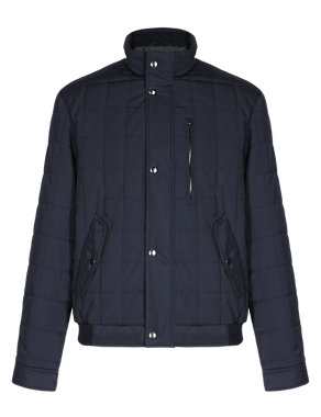 Water Resistant Bomber Jacket with Stormwear™ Image 2 of 3