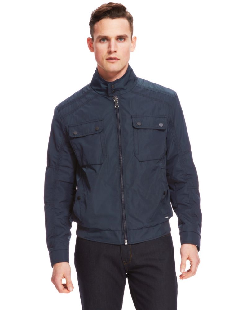 Water Resistant Bomber Jacket 1 of 5
