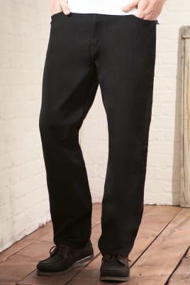 Water Resistant Jeans with Comfort Stretch Blue Harbour M&S