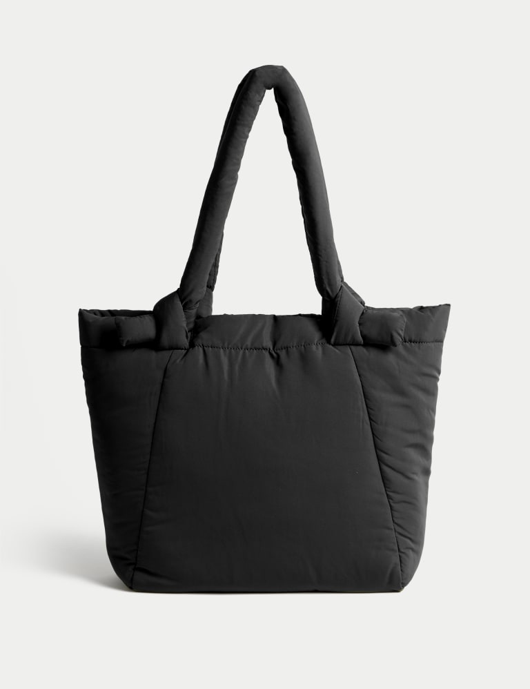 Knot Canvas Tote Bag - Off-White