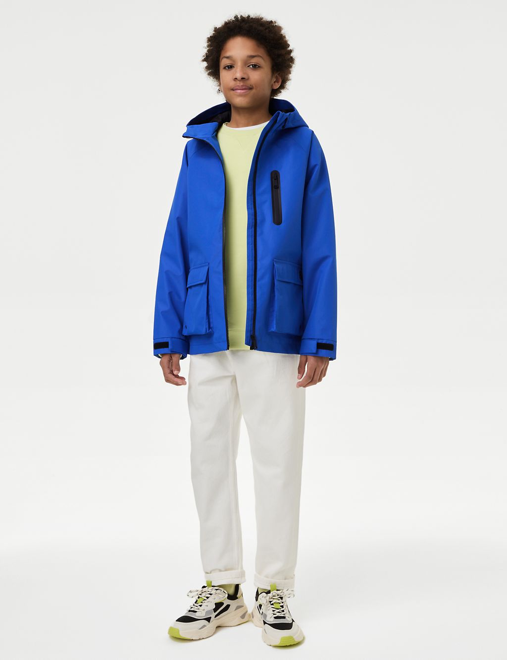 Water Resistant Tech Jacket (6-16 Yrs) 2 of 8