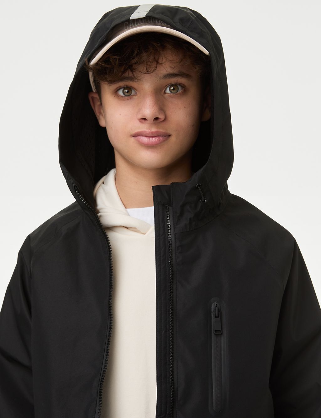 Water Resistant Tech Jacket (6-16 Yrs) 2 of 7
