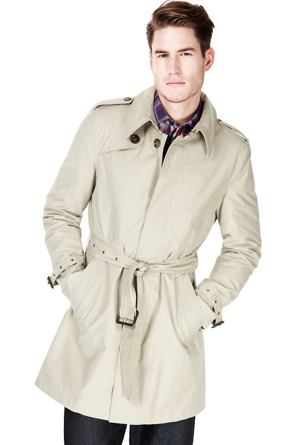 Water Resistant Trench Coat Image 1 of 2