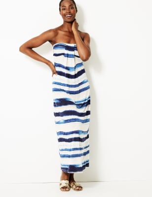 Strapless maxi beach clearance dress