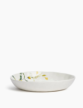 Watercolour Floral Pasta Bowl Image 2 of 6