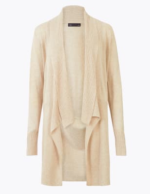 m&s long cardigans