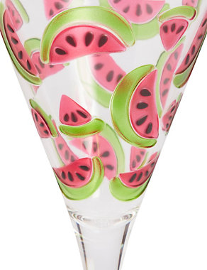 Watermelon Wine Glass Image 2 of 5