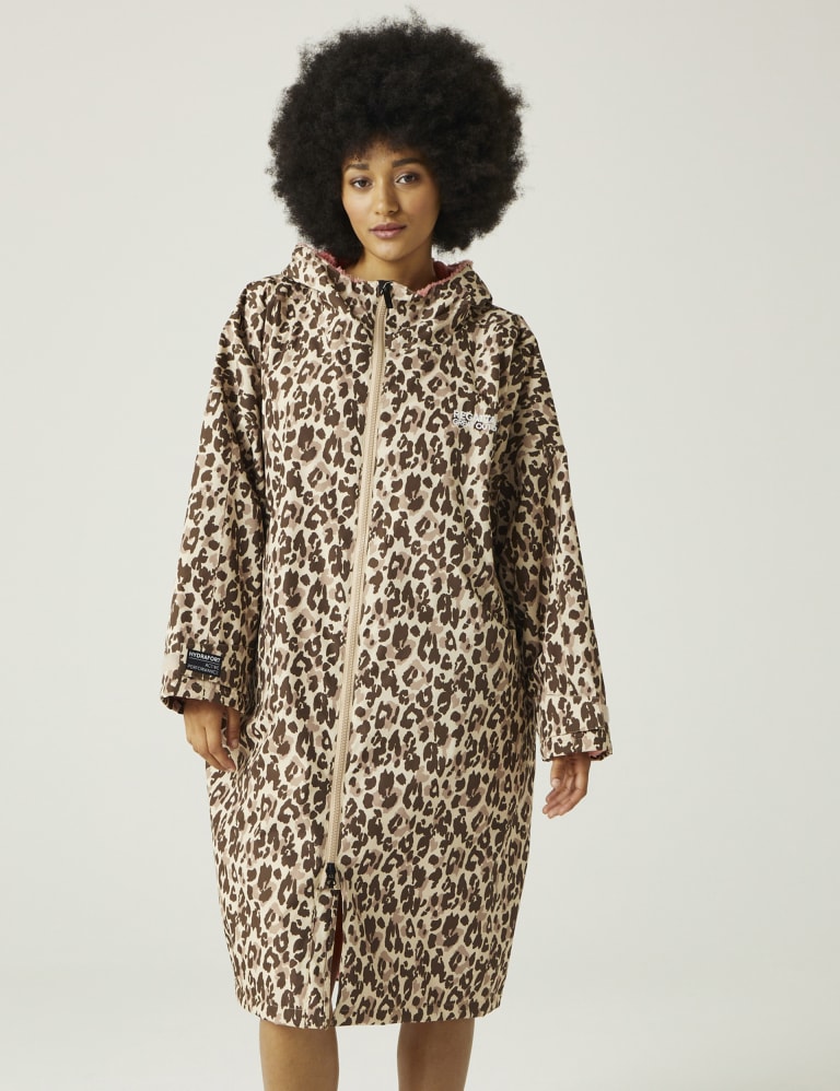 Waterproof Animal Print Changing Robe Regatta M&S