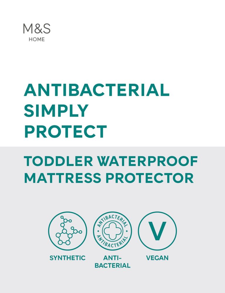 Waterproof Cot Bed Mattress & Pillow Protector Set 1 of 5