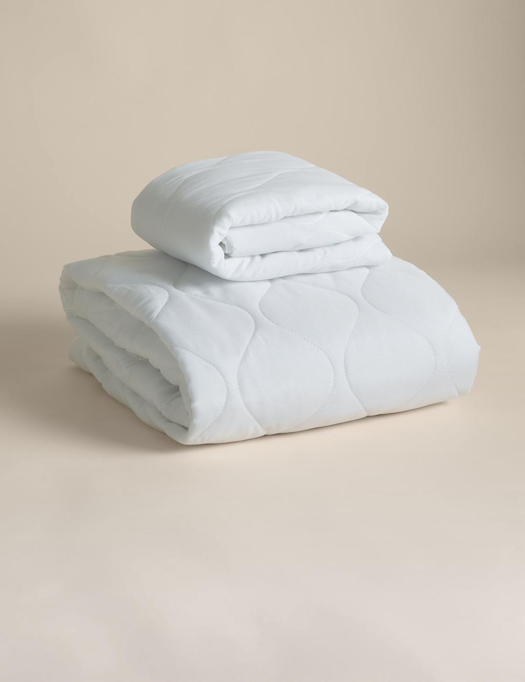 Waterproof Cot Bed Mattress & Pillow Protector Set M&S Collection M&S