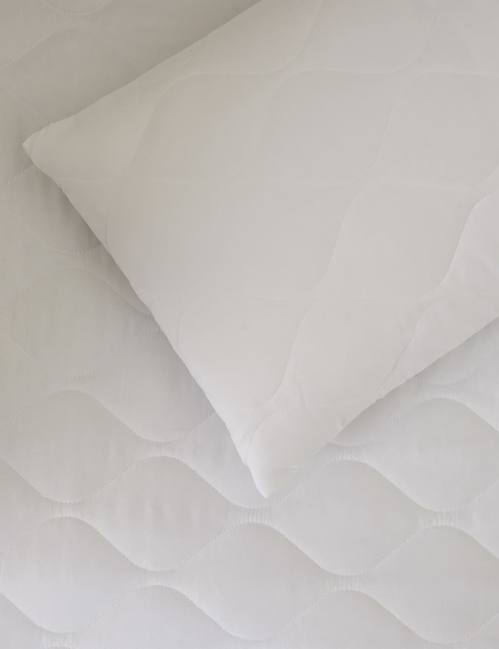 Waterproof Cot Bed Mattress Pillow Protector Set