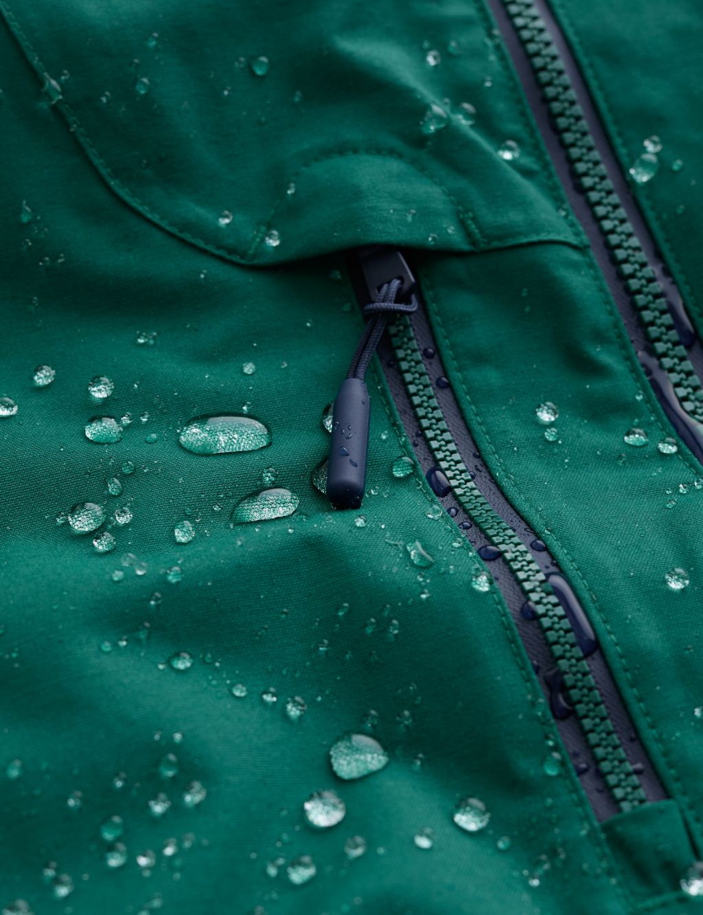 Waterproof Cotton Rich Longline Raincoat 8 of 8