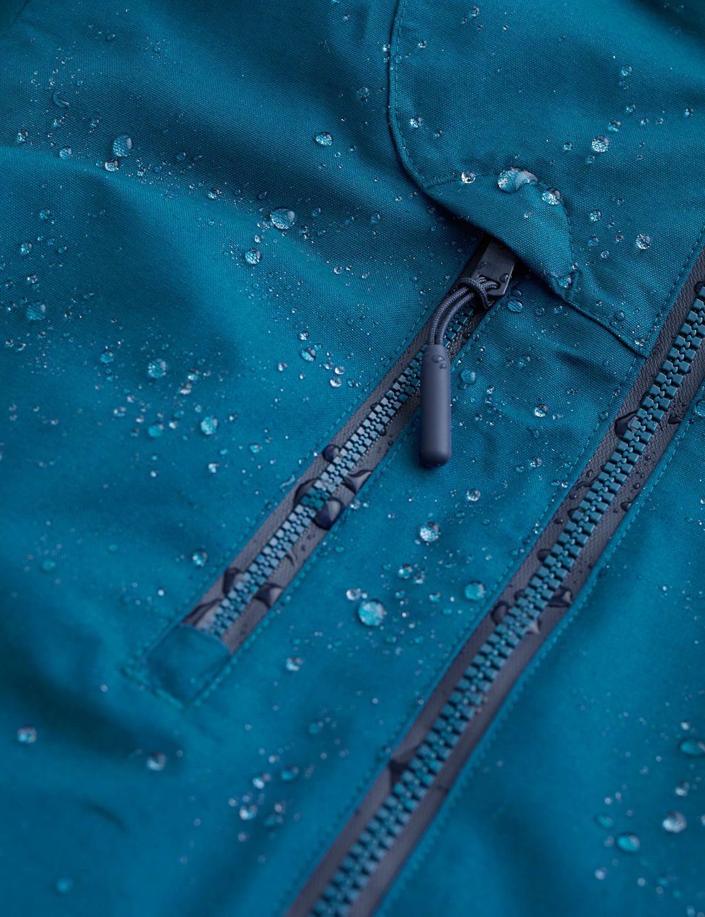 Waterproof Cotton Rich Longline Raincoat 5 of 5