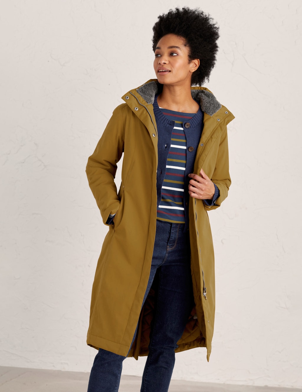 Smart sales parka coat