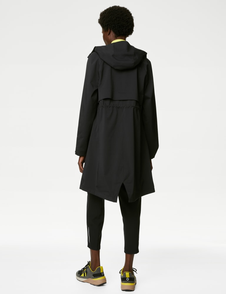 Waterproof Hooded Longline Parka Goodmove M S