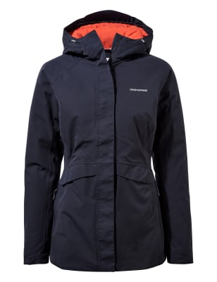 long hooded utility jacket for women