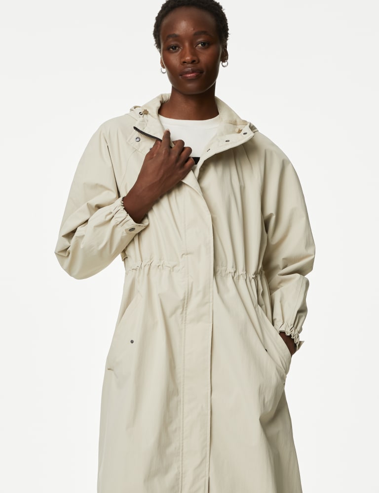 Waterproof Longline Parka Coat 3 of 6