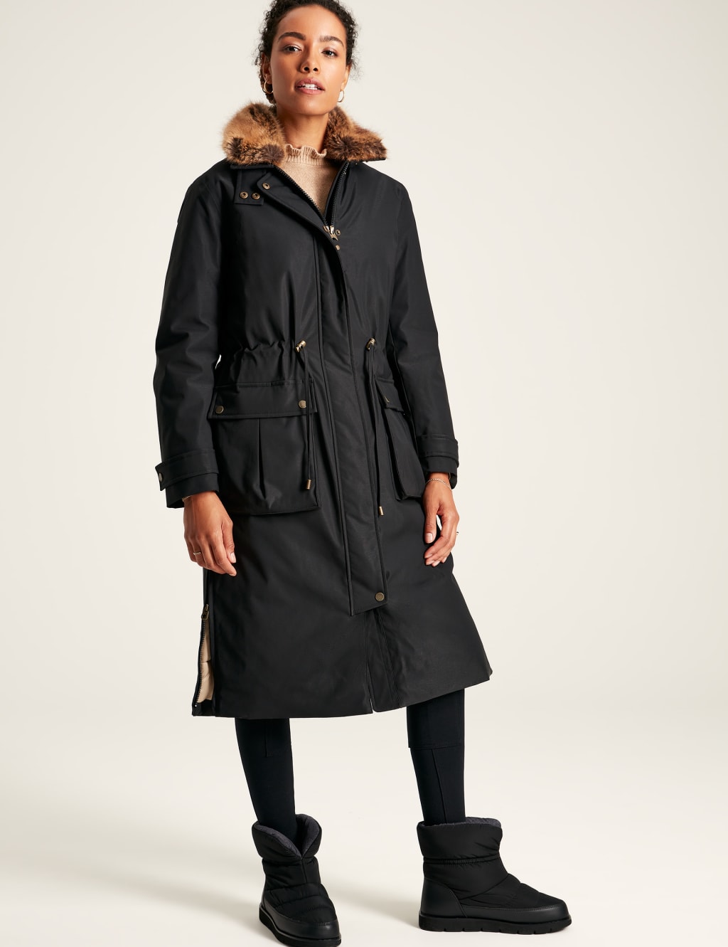Longline waterproof coat on sale