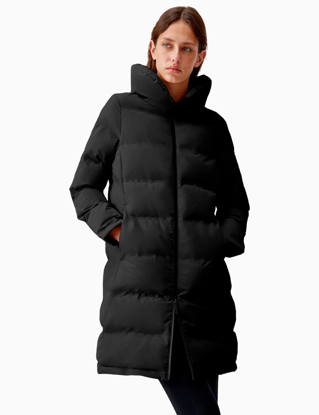 Waterproof quilted coat discount