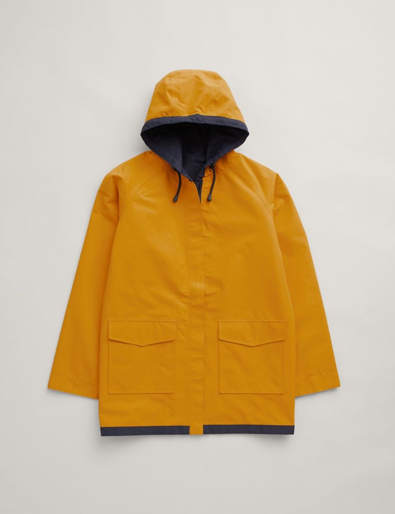 Waterproof Reversible Hooded Raincoat 2 of 5