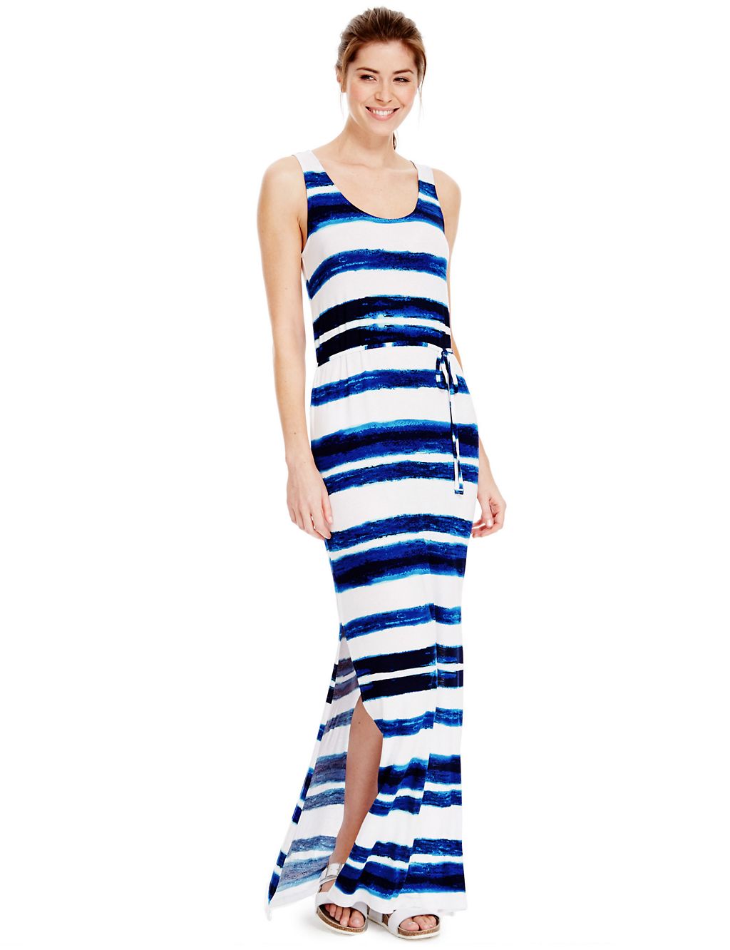 Watery Striped Maxi Dress 2 of 4