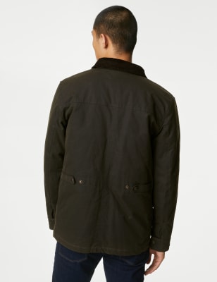 Mens wax jackets 2025 marks and spencer