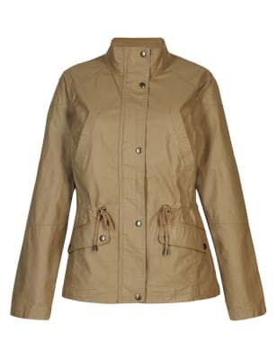 marks and spencer indigo waxed jacket